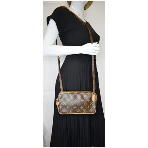 louis vuitton pochette marly|Louis Vuitton Marly Bandouliere Monogram Canvas Pochette on .